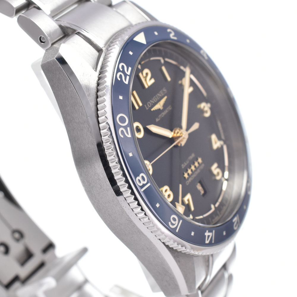 with paper LONGINES spirit zulu time L3.812.4 Date black Dial Automatic Men's
 Watch R#149247