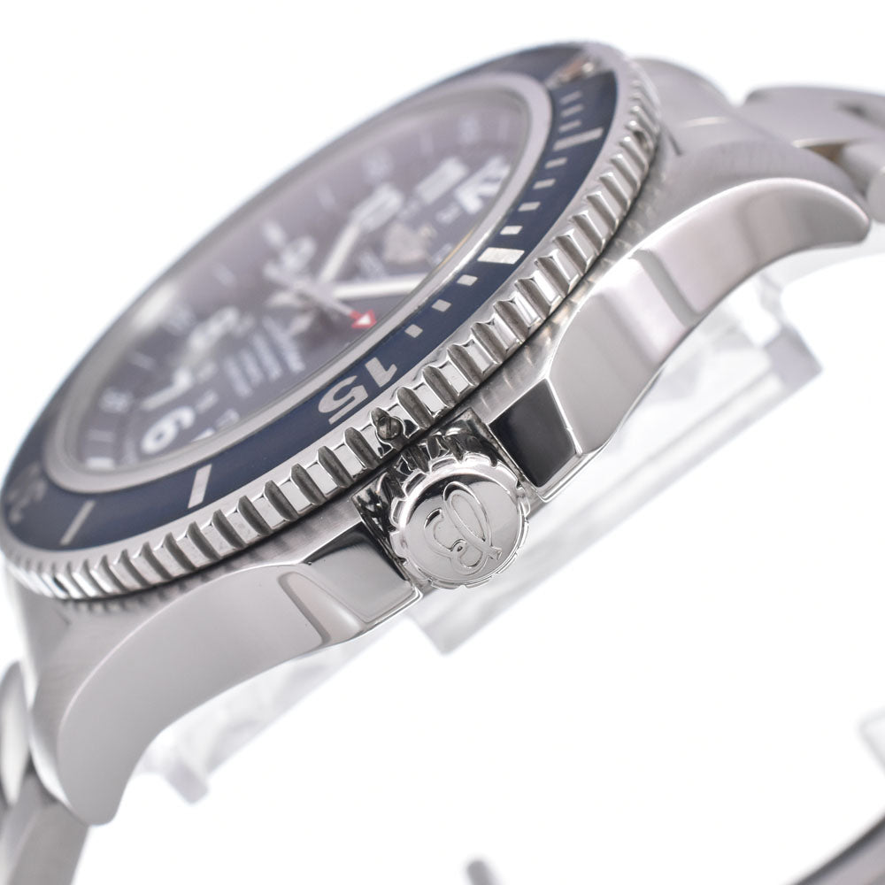 with paper BREITLING Super Ocean II A17392 Date blue Dial Automatic Men's
 Watch R#149248