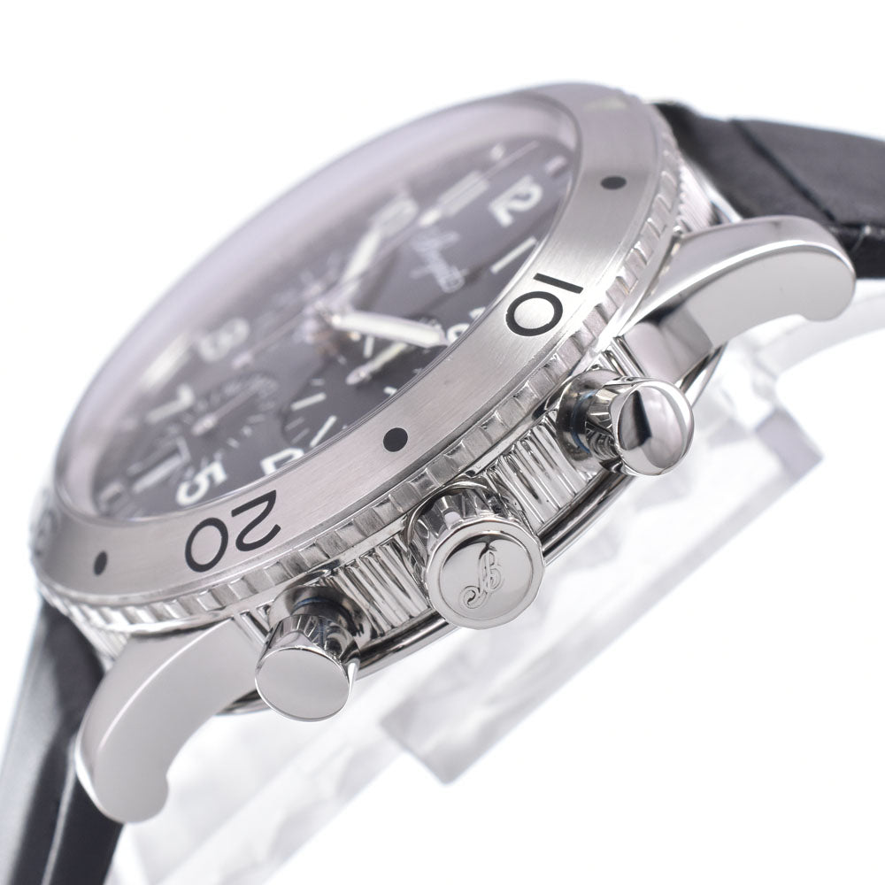 with paper Breguet Transatlantic 3820STH29W6 Chronograph Date black Dial Automatic Men's
 Watch R#149250