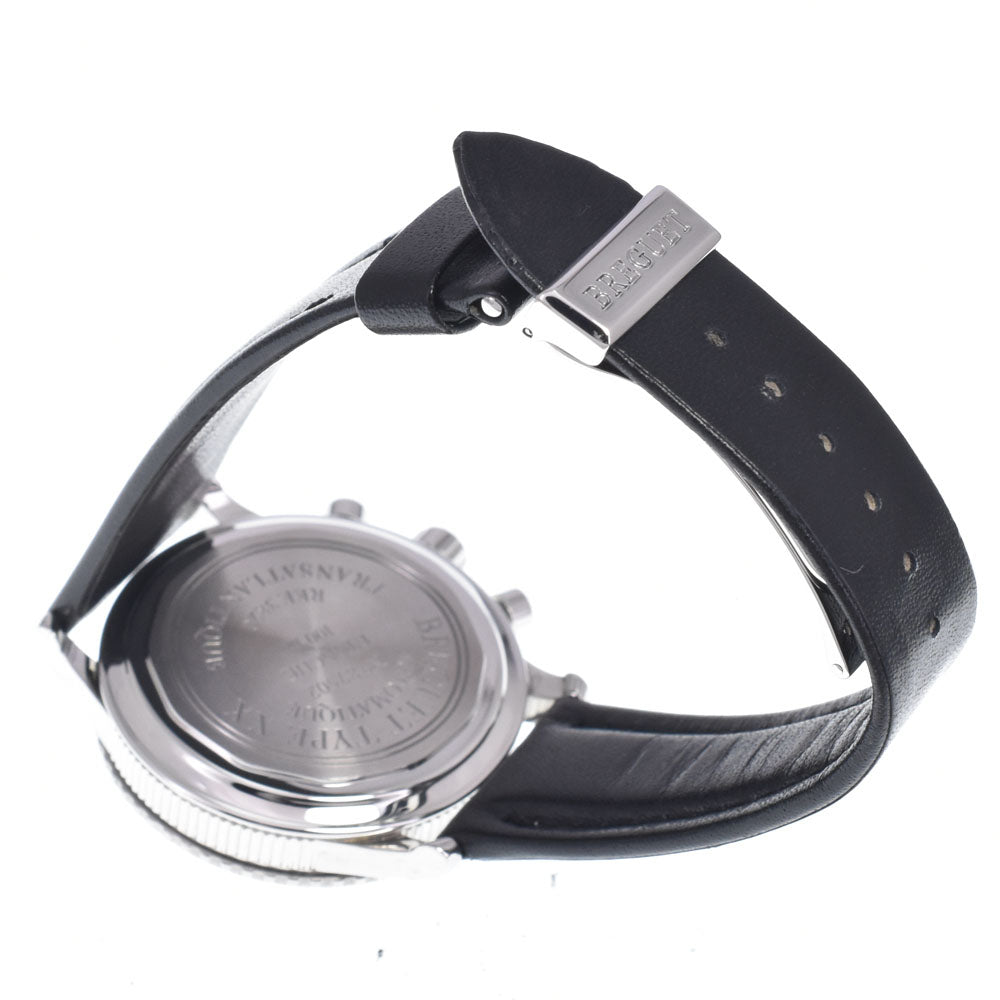 with paper Breguet Transatlantic 3820STH29W6 Chronograph Date black Dial Automatic Men's
 Watch R#149250