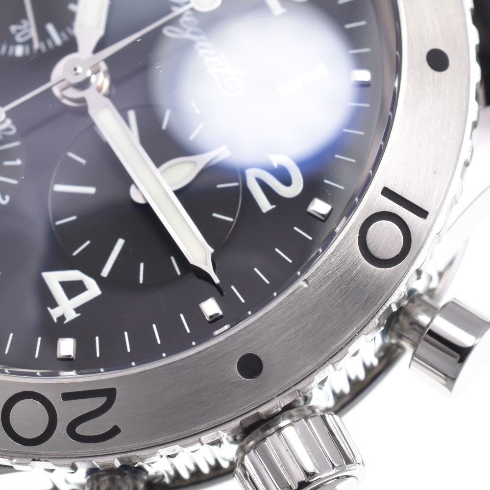 with paper Breguet Transatlantic 3820STH29W6 Chronograph Date black Dial Automatic Men's
 Watch R#149250