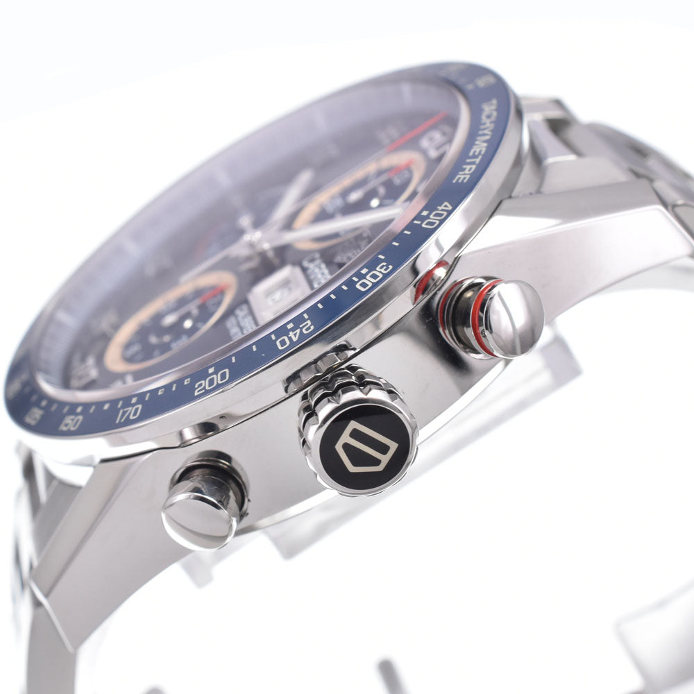 with paper TAG HEUER Carrera CV2A1V blue Dial Automatic Men's
 Watch R#149251