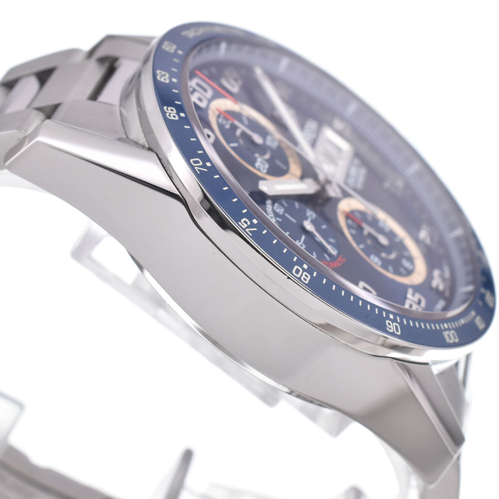 with paper TAG HEUER Carrera CV2A1V blue Dial Automatic Men's
 Watch R#149251