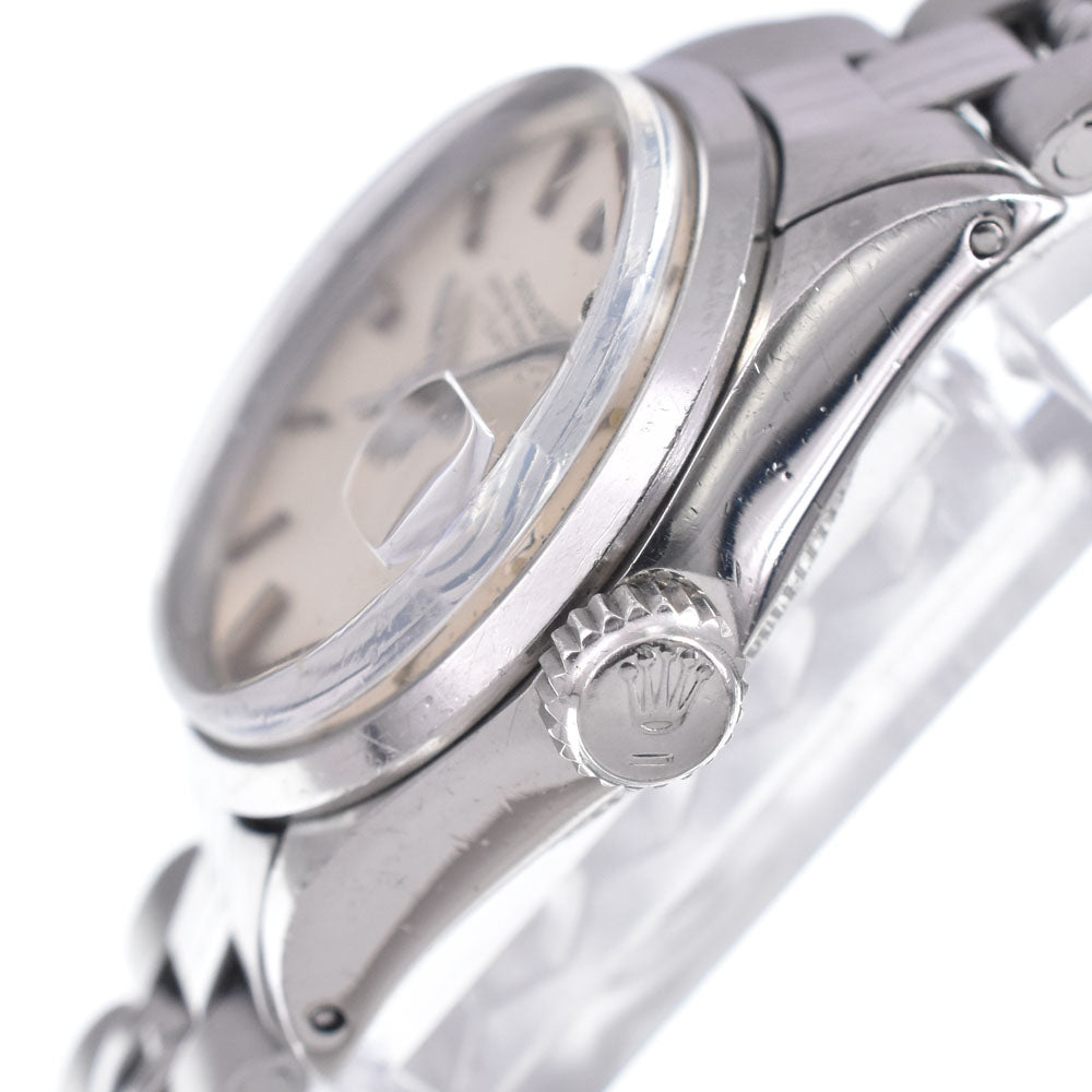 ROLEX Oyster Perpetual Date 6516 vintage Cal.1161 Silver Dial Automatic Ladies
 Watch R#149254
