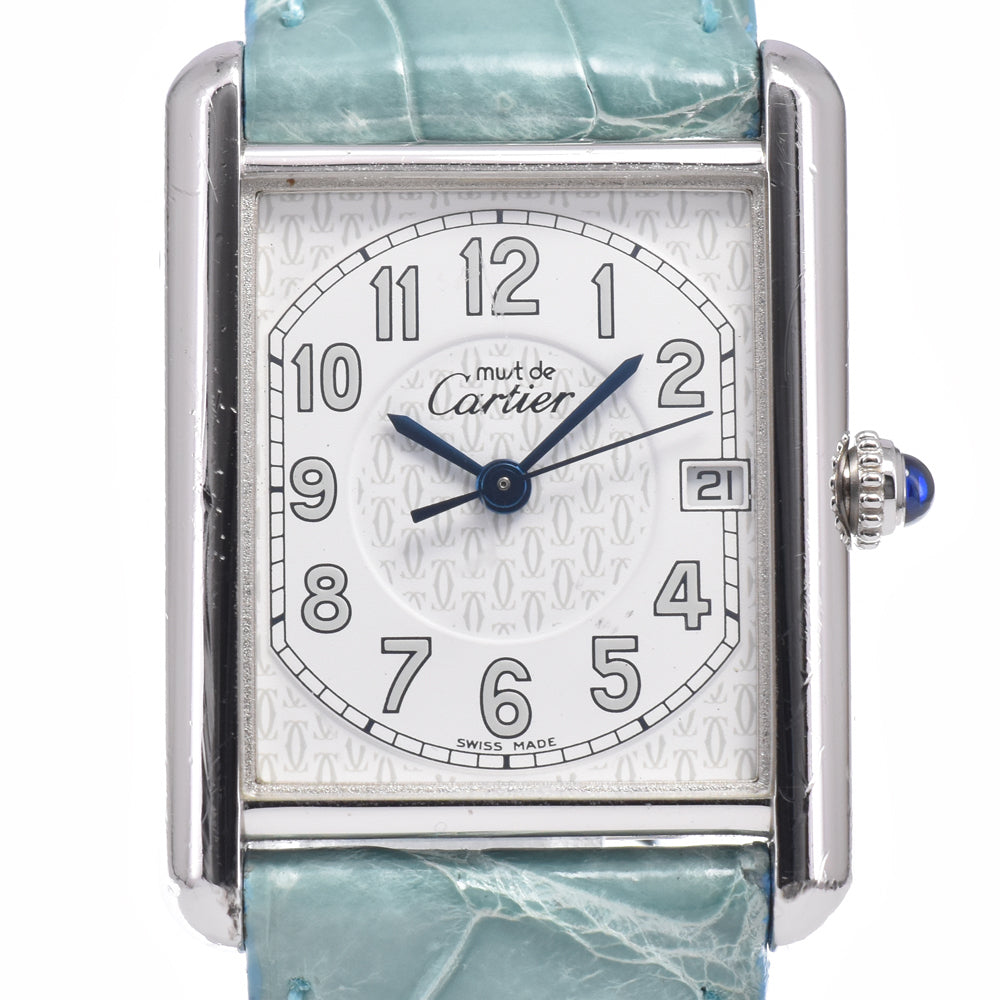 CARTIER Must tank Vermeille W1014354 white Dial Quartz Unisex
 Watch R#149256