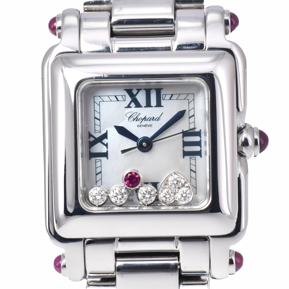 Chopard Happy sports 27/8893-21 Heart diamond White shell Dial Quartz Ladies
 Watch R#149258