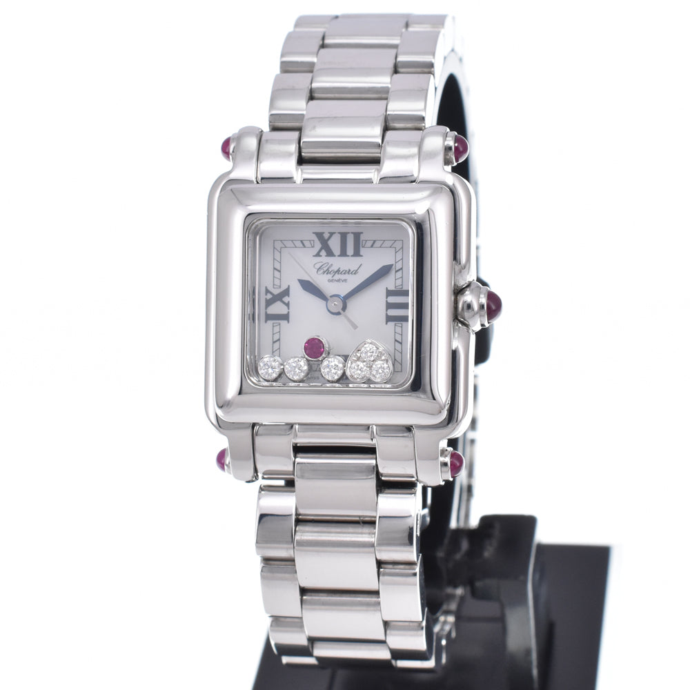 Chopard Happy sports 27/8893-21 Heart diamond White shell Dial Quartz Ladies
 Watch R#149258