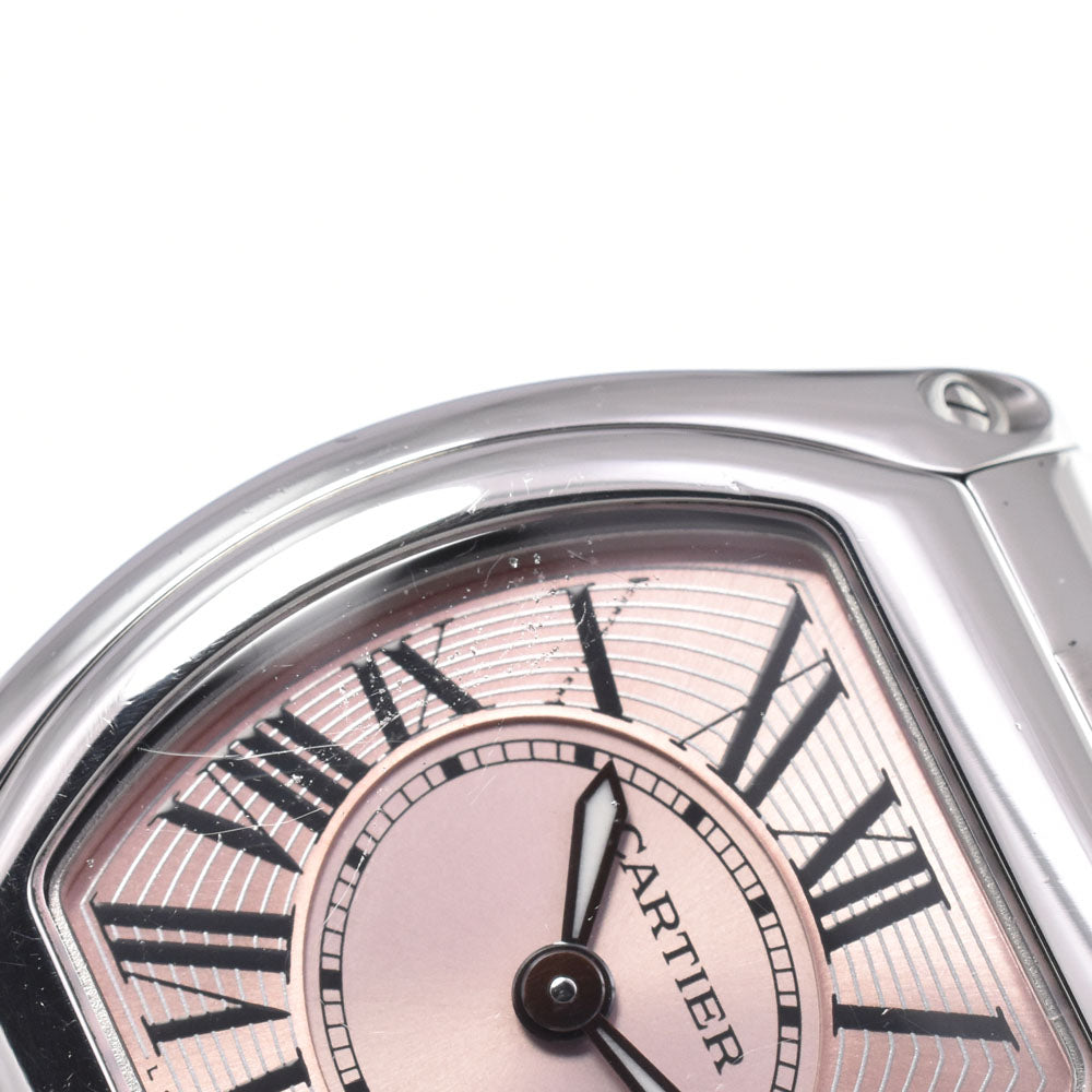 CARTIER Roadster SM W62017V3 Date pink Dial Quartz Ladies
 Watch R#149261