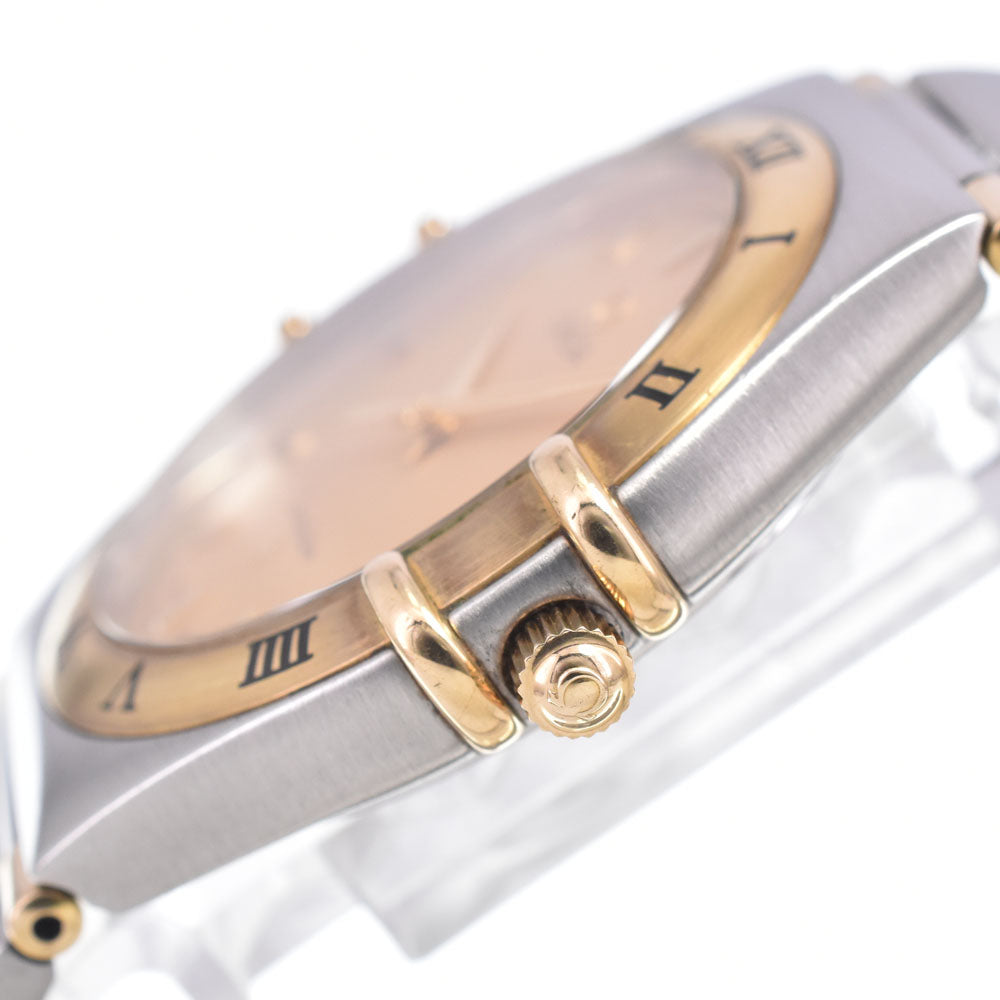 OMEGA Constellation 1312.10 Stainless Steel / K18YG Date gold Dial Quartz Men's
 Watch A#149266