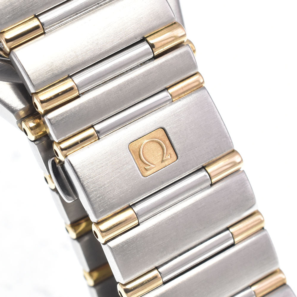 OMEGA Constellation 1312.10 Stainless Steel / K18YG Date gold Dial Quartz Men's
 Watch A#149266