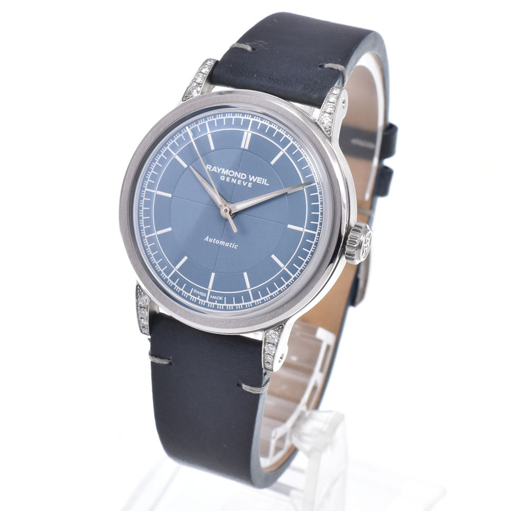 RAYMOND WEIL Vintage H202131 dial rug blue Dial Automatic Men's
 Watch Q#149270
