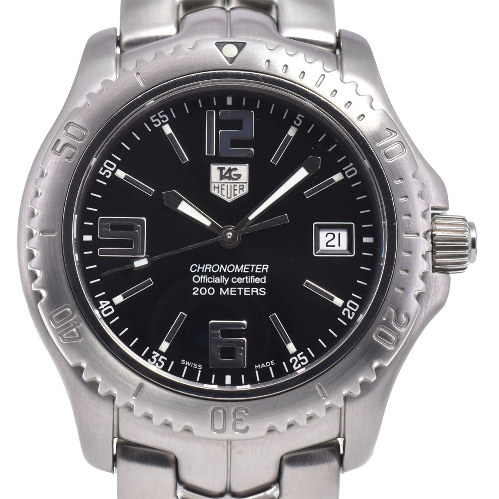 TAG HEUER Link WT5110 Chronometer Date black Dial Automatic Men's
 Watch Q#149271