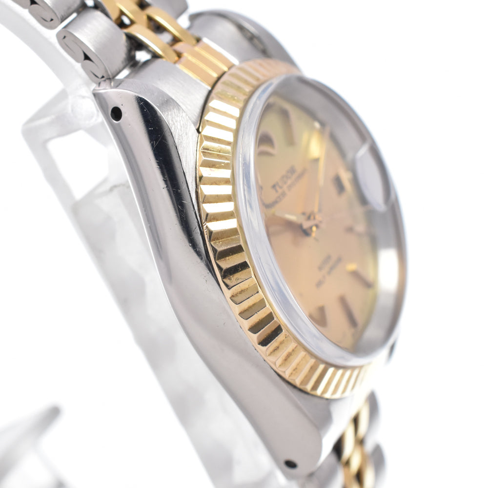 with paper TUDOR Princess Oyster Date 92413 gold Dial Automatic Ladies
 Watch R#149272