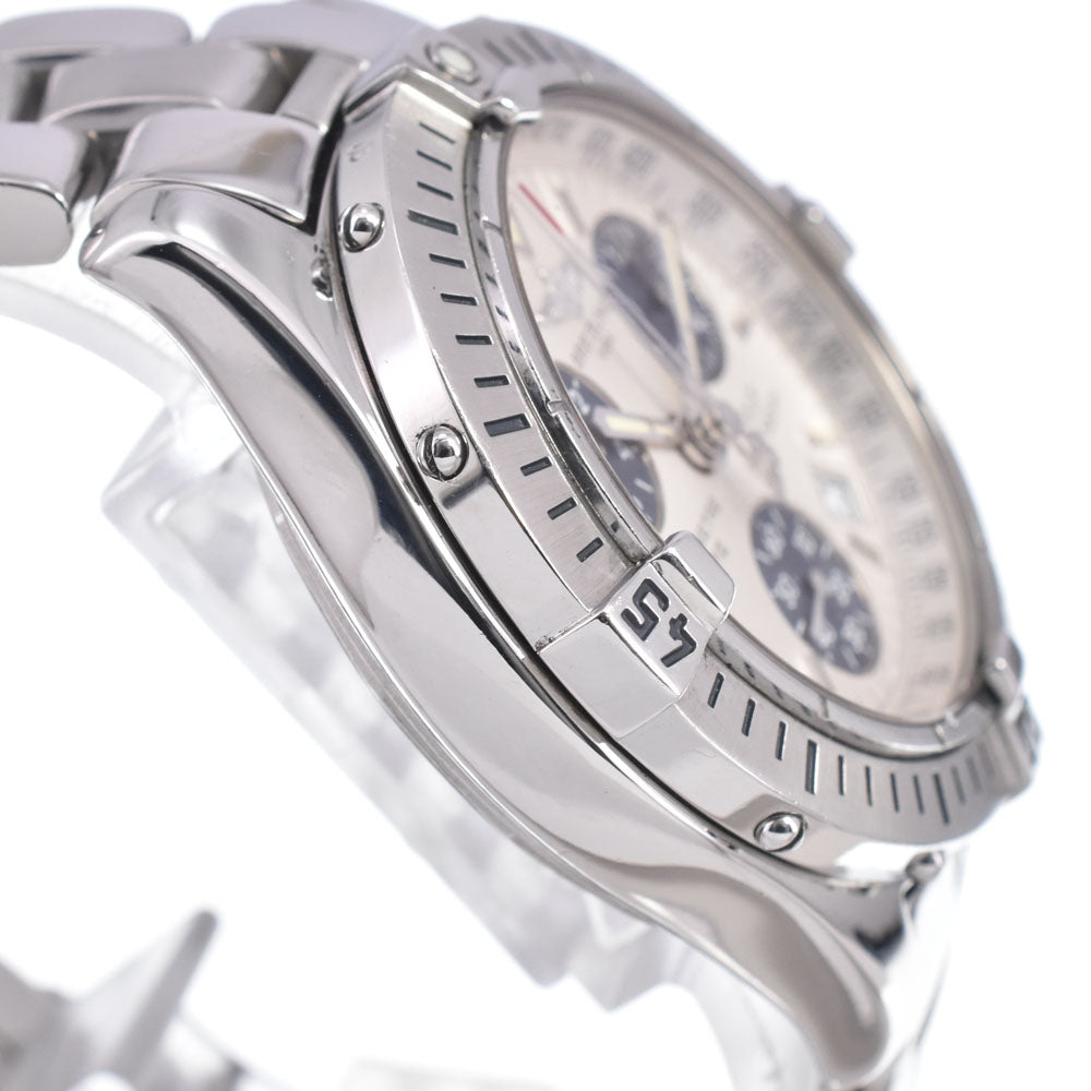 BREITLING Colt A73350 Chronograph Silver / Blue Dial Quartz Men's
 Watch A#149285
