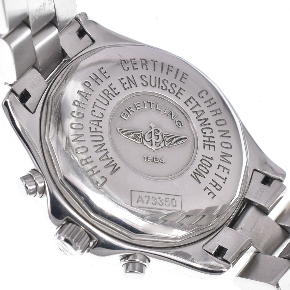 BREITLING Colt A73350 Chronograph Silver / Blue Dial Quartz Men's
 Watch A#149285