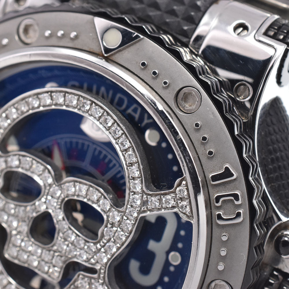 AQUANAUTIC King Subcommander Masked Skull D NK3H01168 diamond black Dial Automatic Men's
 Watch A#149286