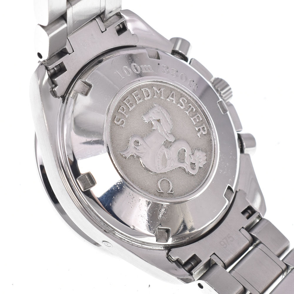 with paper OMEGA Speedmaster 3221.30 Triple calendar chronograph Silver Dial Automatic Men's
 Watch A#149287