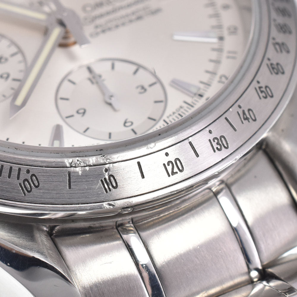 with paper OMEGA Speedmaster 3221.30 Triple calendar chronograph Silver Dial Automatic Men's
 Watch A#149287
