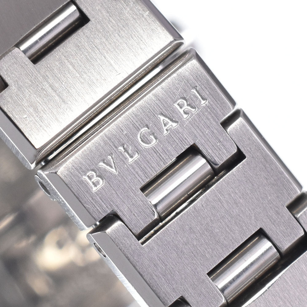 BVLGARI Quadlard SQ22SS black Dial Quartz Ladies
 Watch A#149290