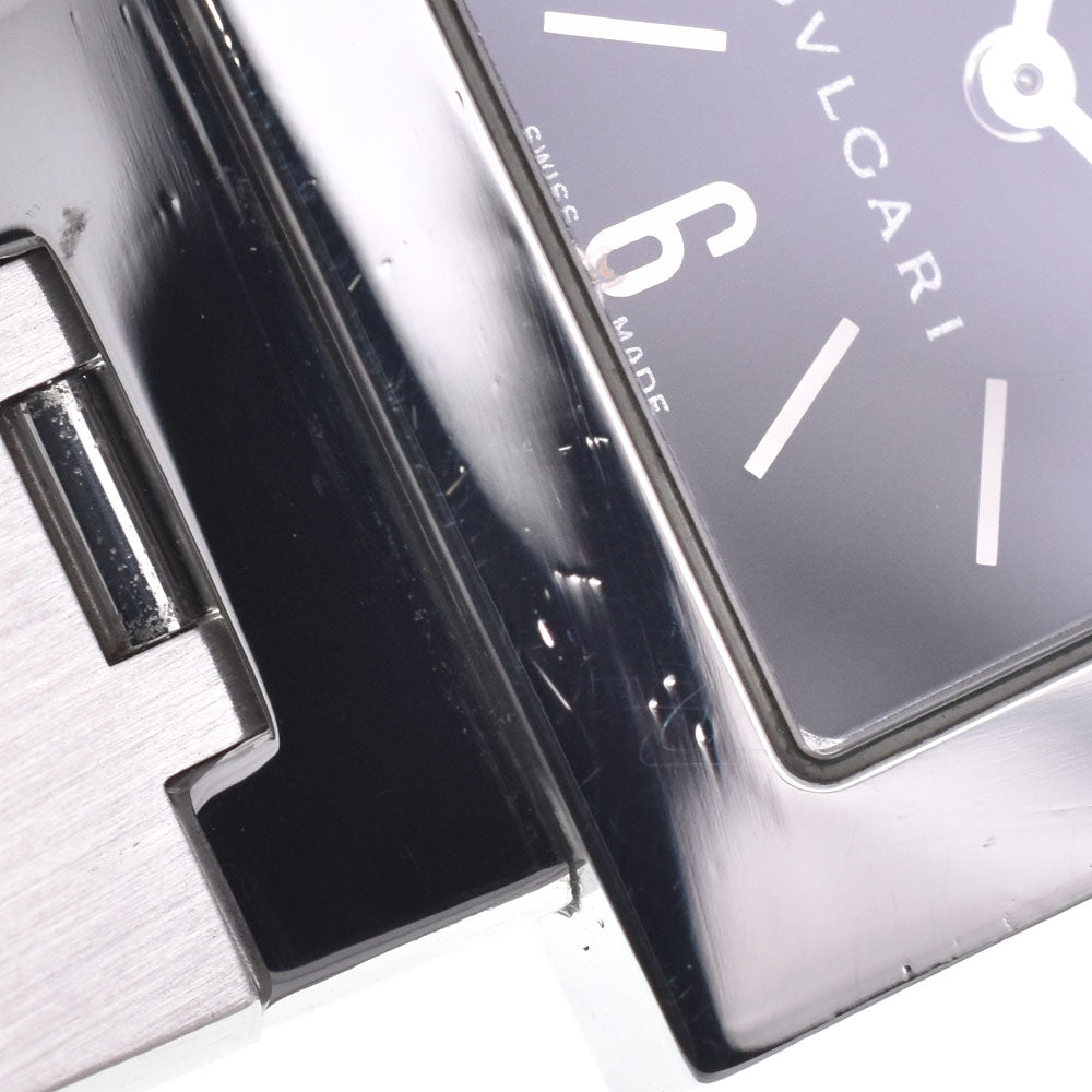 BVLGARI Quadlard SQ22SS black Dial Quartz Ladies
 Watch A#149290