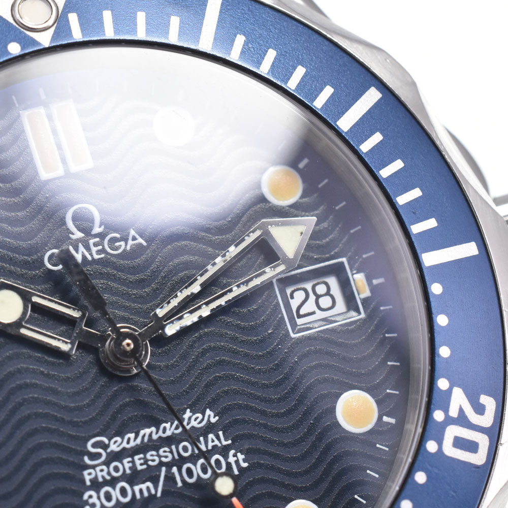 with paper OMEGA Seamaster Professional 300m 2561.80 Date blue Dial Quartz Unisex
 Watch E#149291