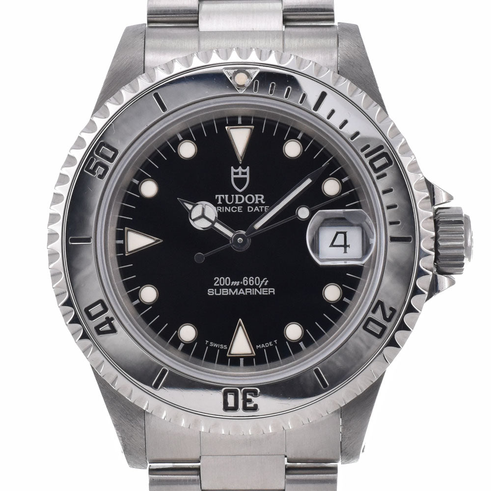 with paper TUDOR Submarina Date 79190 black Dial Automatic Men's
 Watch R#149292