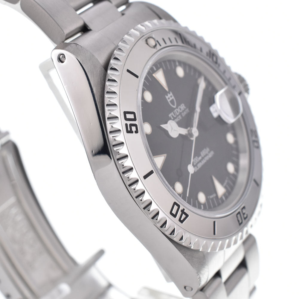 with paper TUDOR Submarina Date 79190 black Dial Automatic Men's
 Watch R#149292