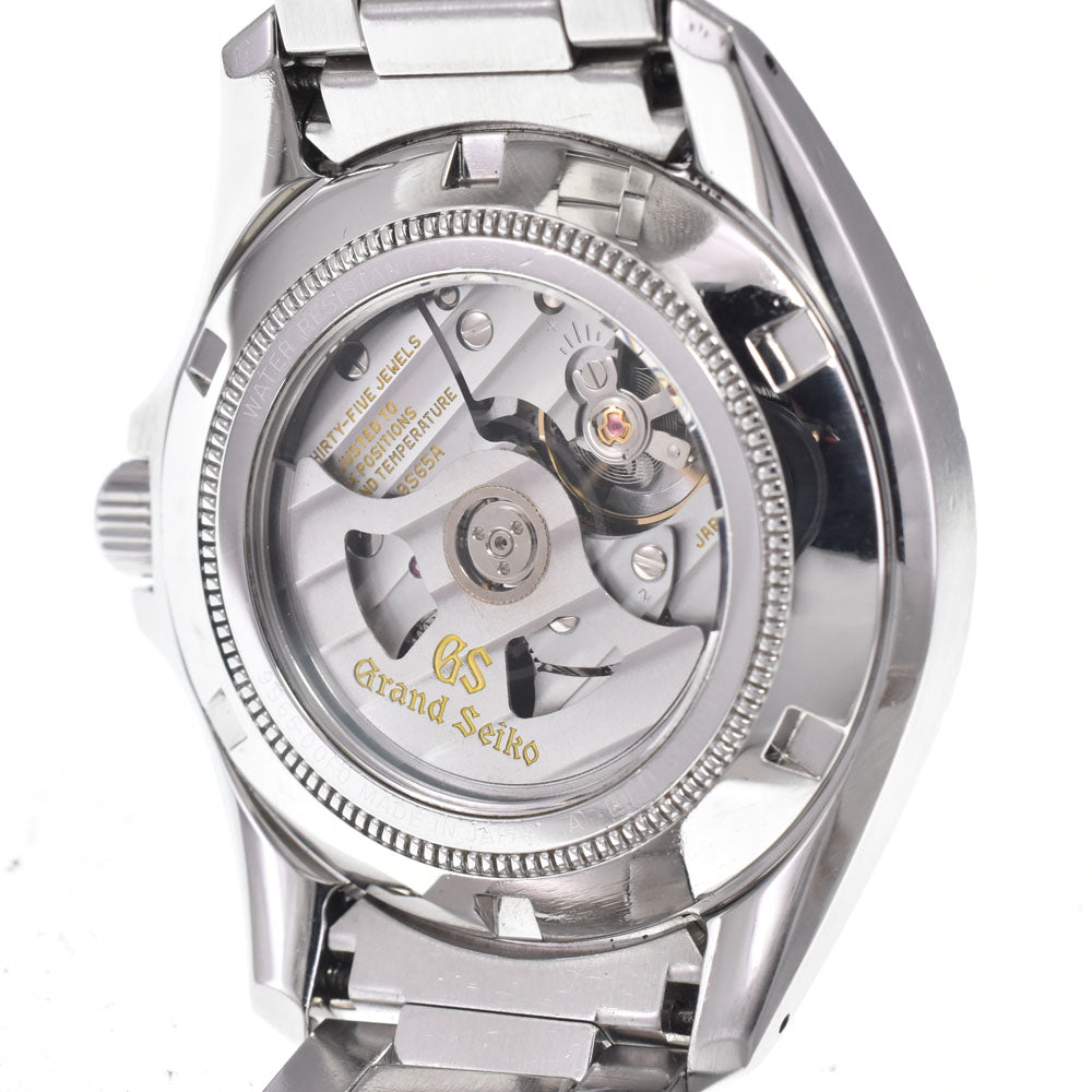 with paper SEIKO グランドセイコー メカニカル マスターショップ限定 SBGR067/9S65-00F0 black Dial Automatic Men's
 Watch A#149297