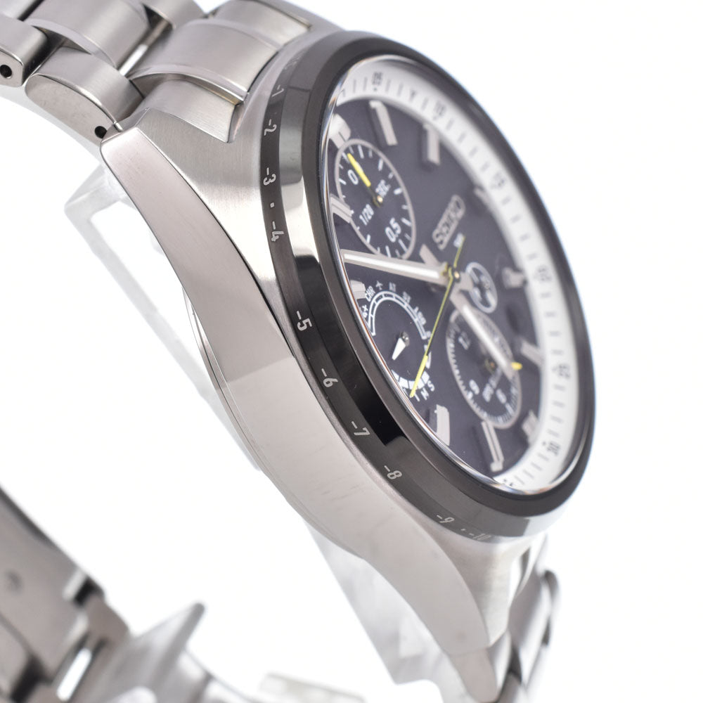 SEIKO Prospex Speed Timer SBED011/5X83-0AH00-1 Date black Dial GPS Solar Men's
 Watch R#149298