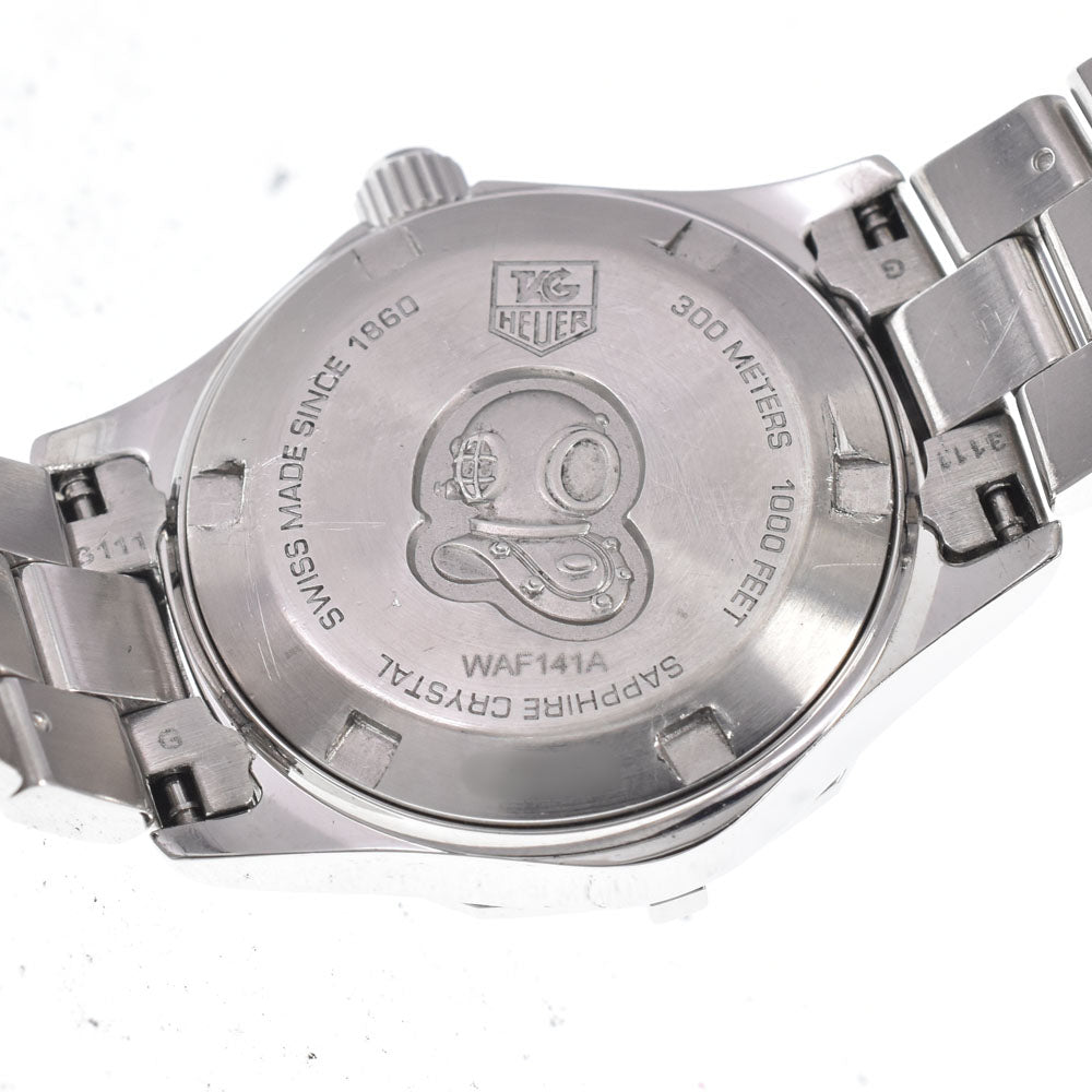 TAG HEUER Aqua racer WAF141A 10P diamond Pink shell Dial Quartz Ladies
 Watch R#149299