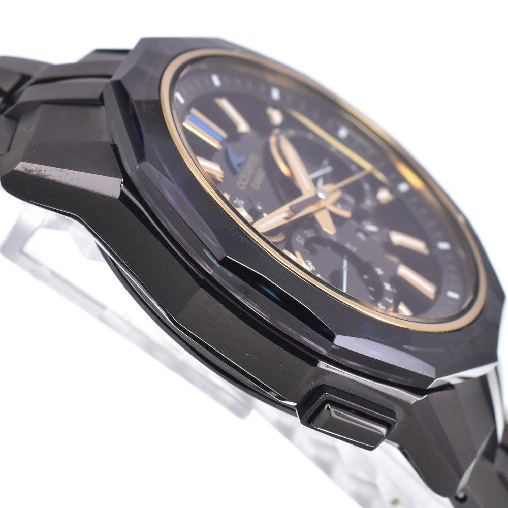 with paper CASIO Manta SG1000 Series OCW-SG1000ZE-1AJR World limited 350 black Dial Radio Sync Solar Men's
 Watch Q#149300