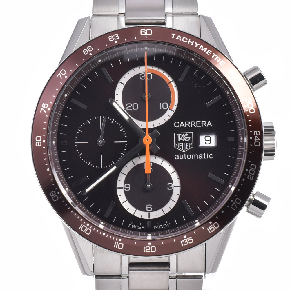 TAG HEUER Carrera CV2013-5 Chronograph Brown Dial Automatic Men's
 Watch R#149302