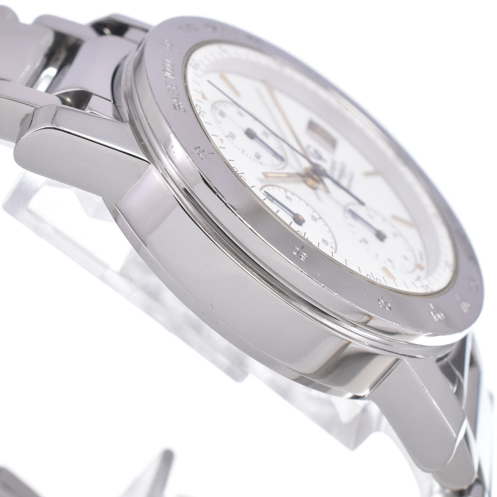 GIRARD-PERREGAUX Gold Plated 7000 7000GBM Chronograph Date white Dial Automatic Men's
 Watch Q#149304