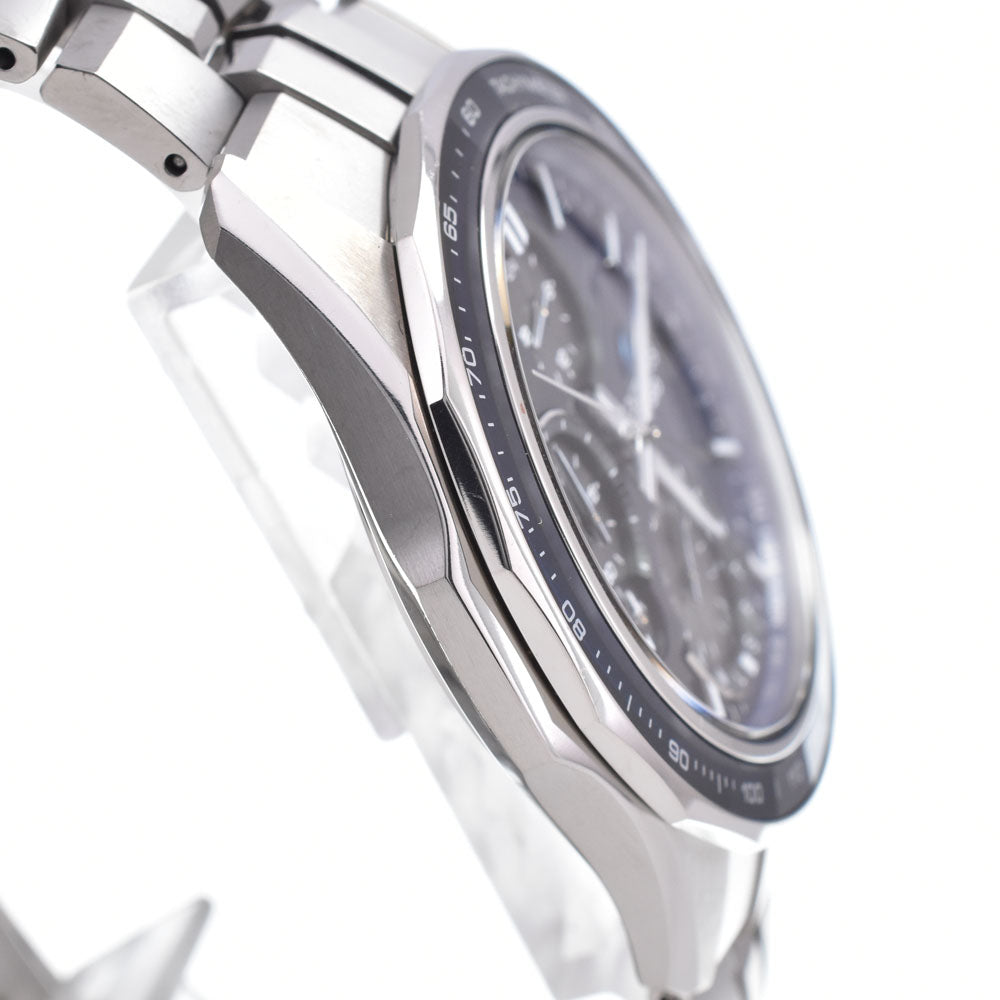 with paper CASIO Oceanus OCW-S7000BV-2AJR Navy Dial Radio Sync Solar Men's
 Watch R#149306