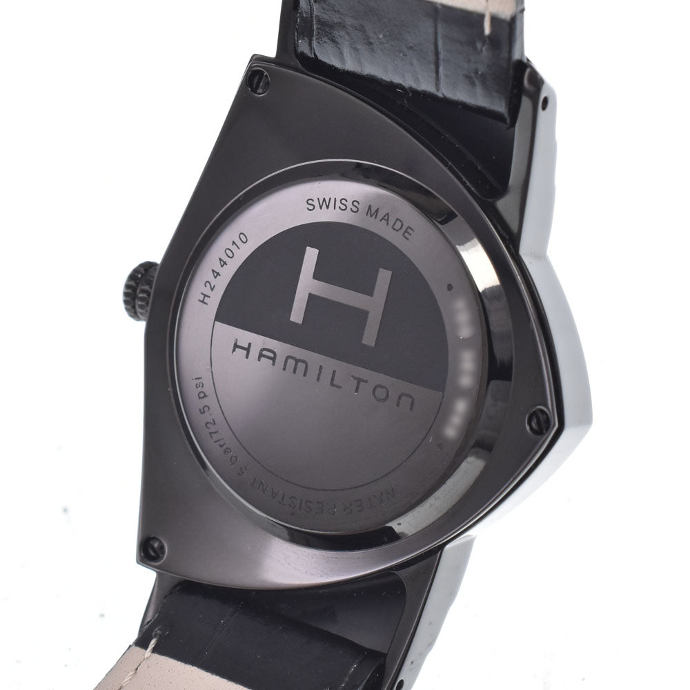 HAMILTON Ventura H244010 black Dial Quartz Men's
 Watch R#149308