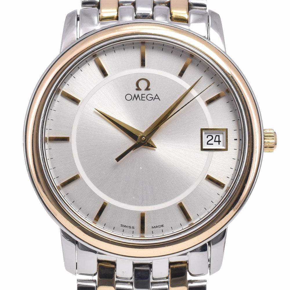 OMEGA De Ville Prestige Date 4310.31 Date Stainless Steel / YG Silver Dial Quartz Men's
 Watch R#149315