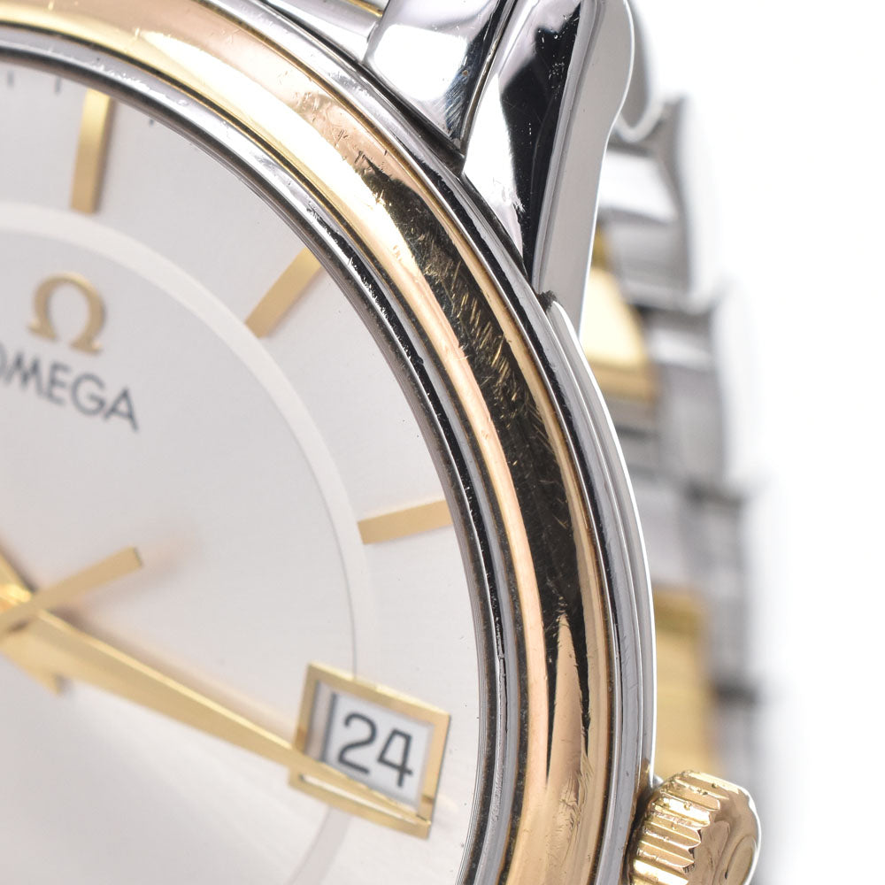 OMEGA De Ville Prestige Date 4310.31 Date Stainless Steel / YG Silver Dial Quartz Men's
 Watch R#149315