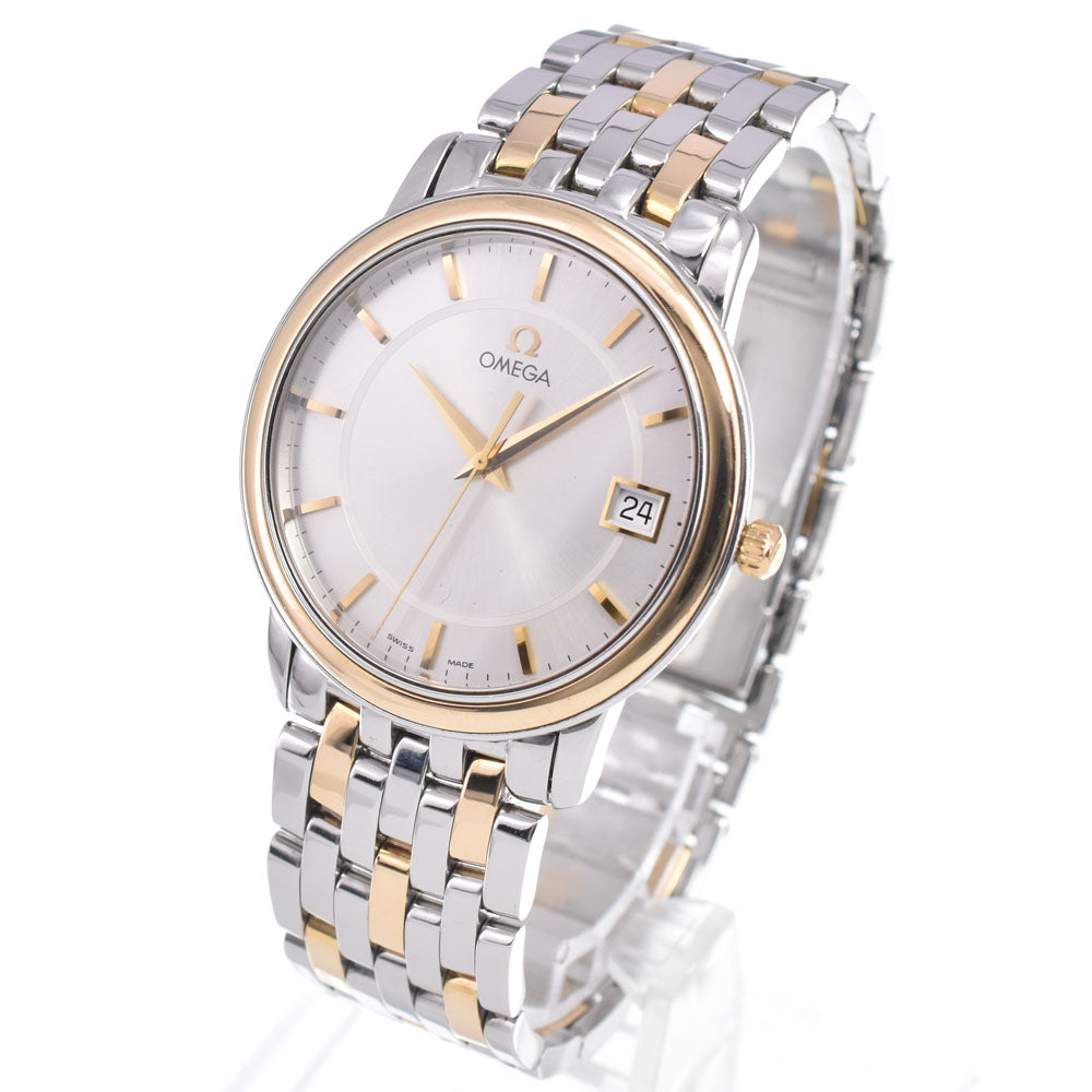 OMEGA De Ville Prestige Date 4310.31 Date Stainless Steel / YG Silver Dial Quartz Men's
 Watch R#149315