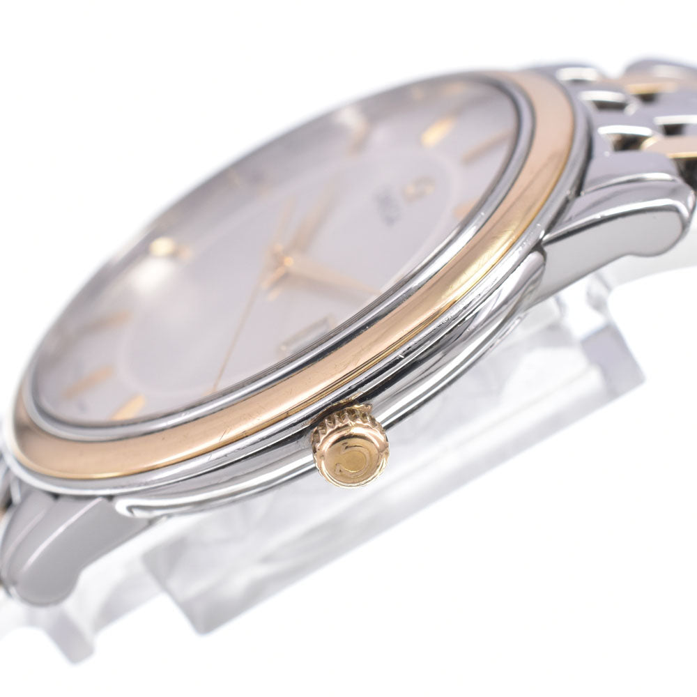 OMEGA De Ville Prestige Date 4310.31 Date Stainless Steel / YG Silver Dial Quartz Men's
 Watch R#149315