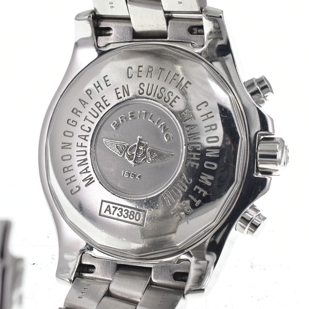 BREITLING Colt Chronograph A73380 Date blue Dial Quartz Men's
 Watch L#149316