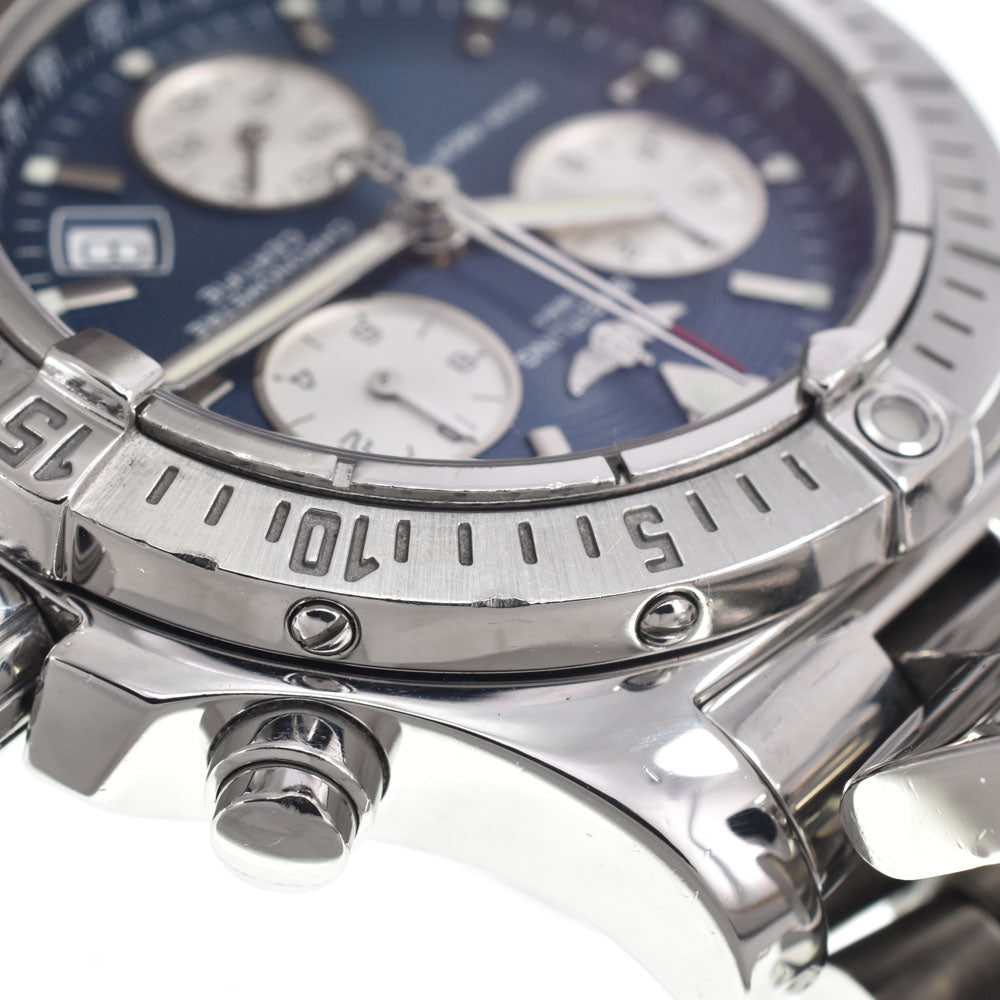 BREITLING Colt Chronograph A73380 Date blue Dial Quartz Men's
 Watch L#149316