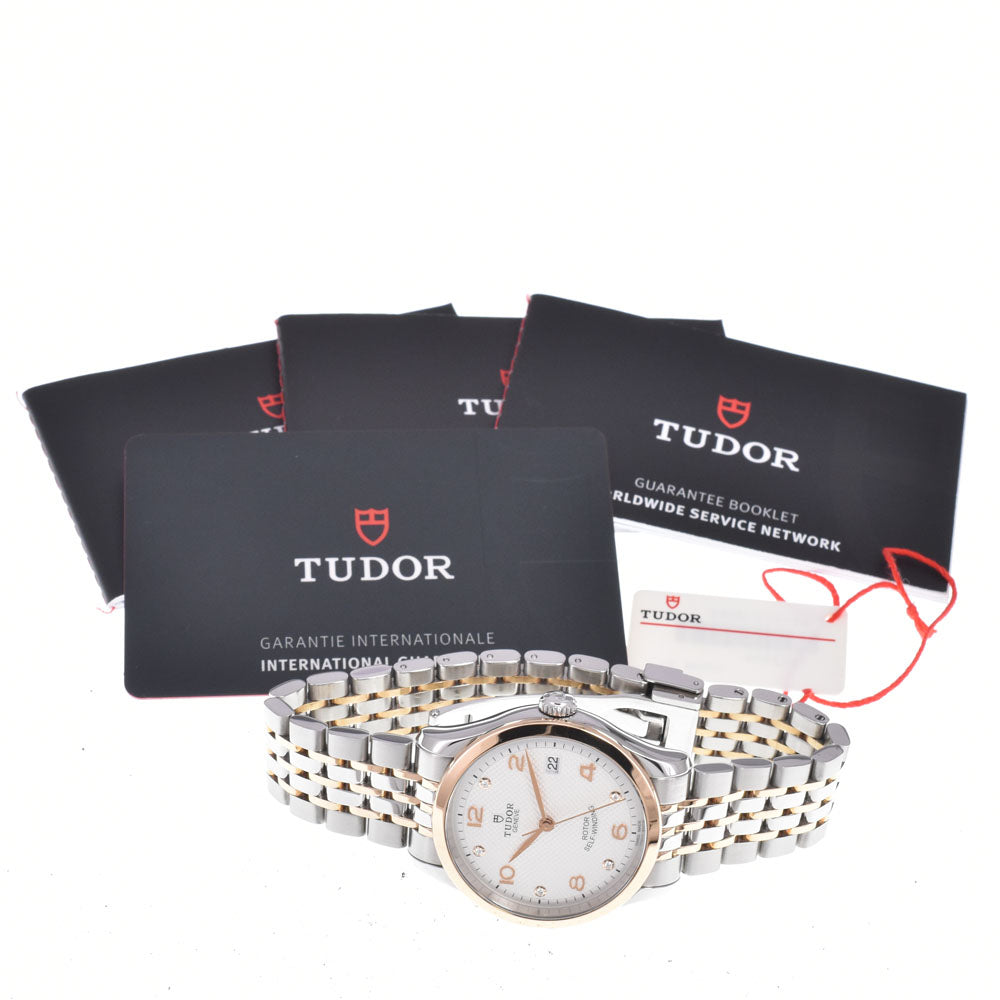with paper TUDOR 1926 Ref.91451 Date 5P Diamond Silver / Rose Gold Dial Automatic Men's
 Watch A#149318