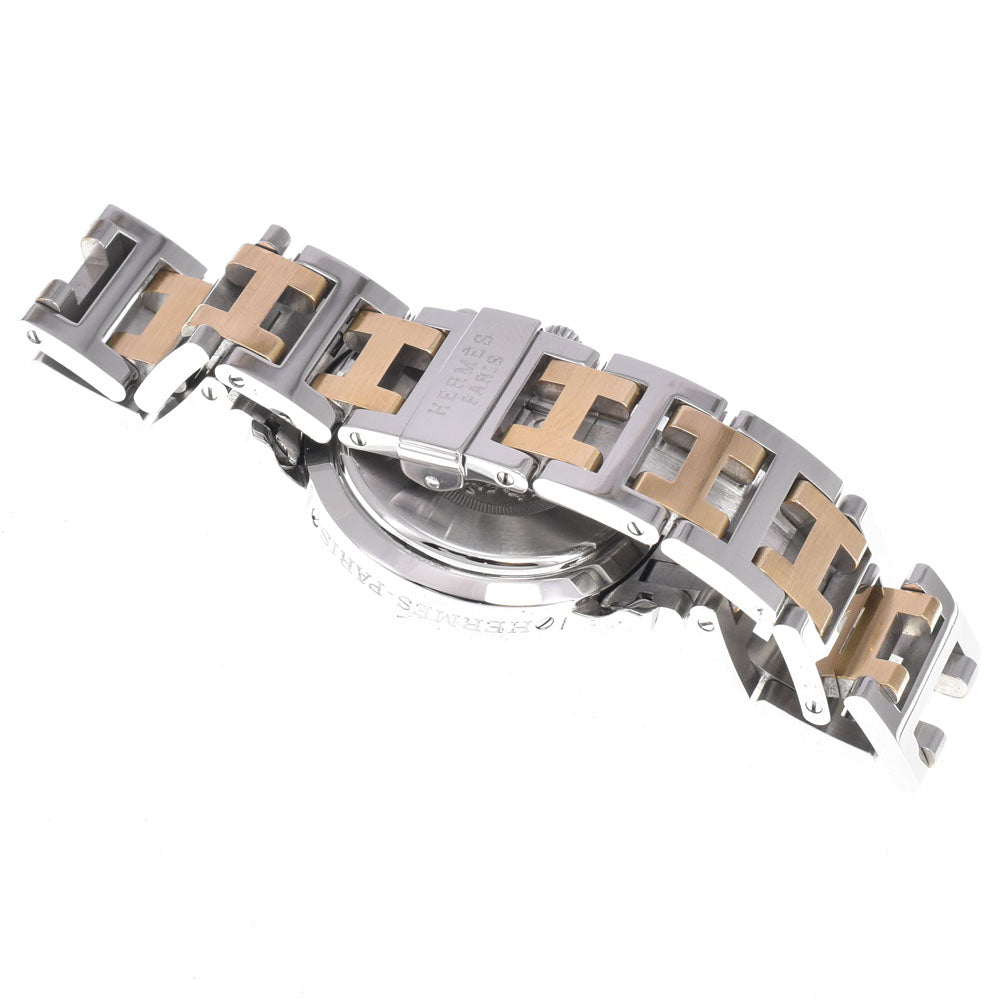 with paper HERMES Clipper CL1.320 Chronograph white Dial Quartz Ladies
 Watch R#149320