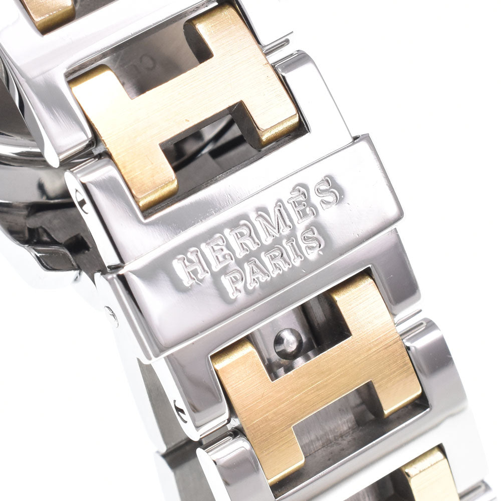 with paper HERMES Clipper CL1.320 Chronograph white Dial Quartz Ladies
 Watch R#149320