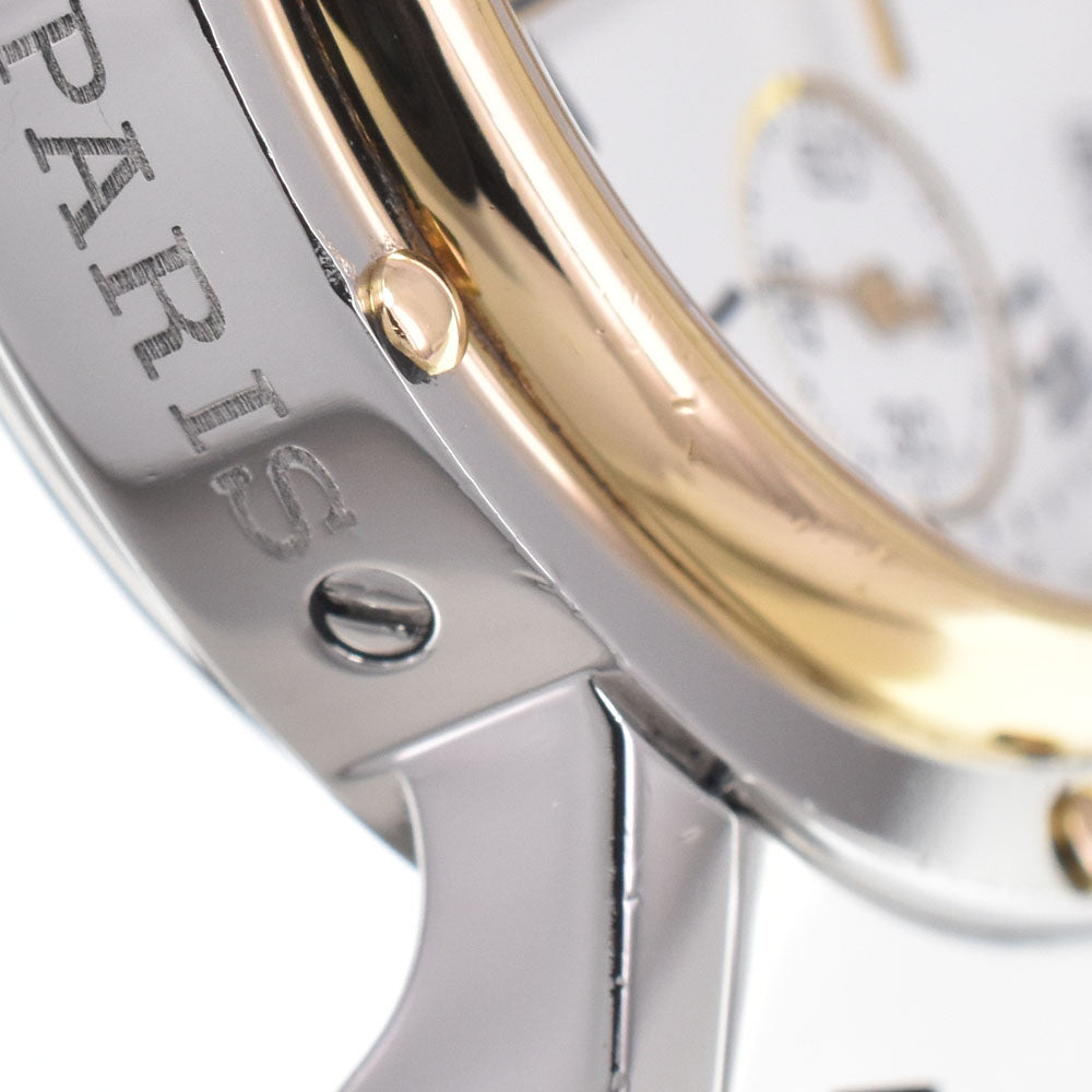 with paper HERMES Clipper CL1.320 Chronograph white Dial Quartz Ladies
 Watch R#149320