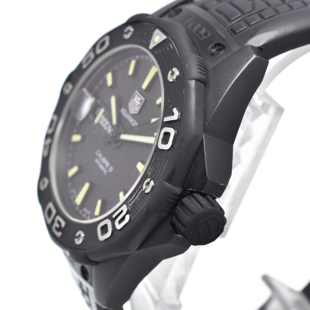 TAG HEUER Aqua racer WAJ2180 Caliber 5 Date black Dial Automatic Men's
 Watch R#149321