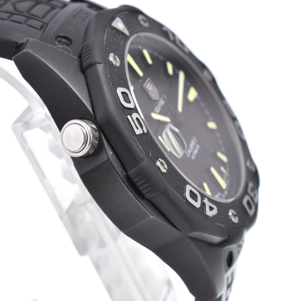 TAG HEUER Aqua racer WAJ2180 Caliber 5 Date black Dial Automatic Men's
 Watch R#149321