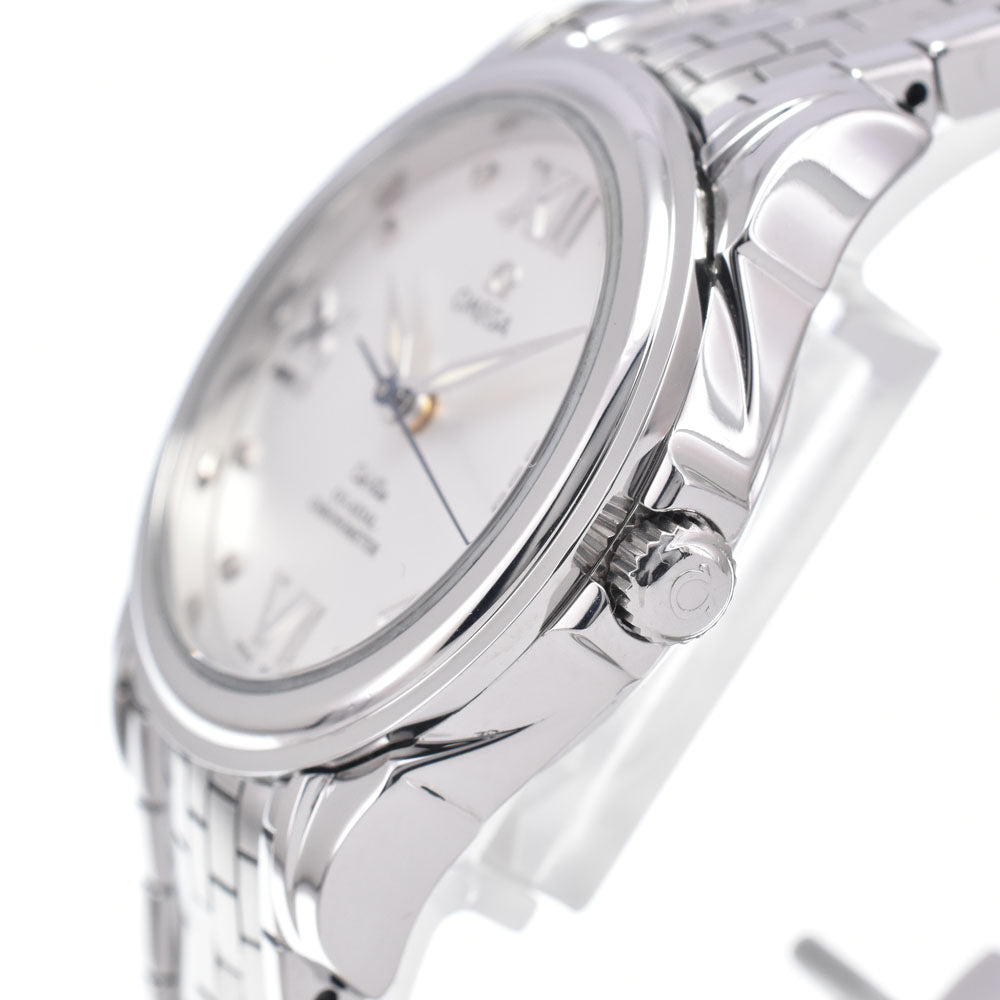 with paper OMEGA De Ville Coaxial 4581.31.0﻿0 Date white Dial Automatic Ladies
 Watch R#149323