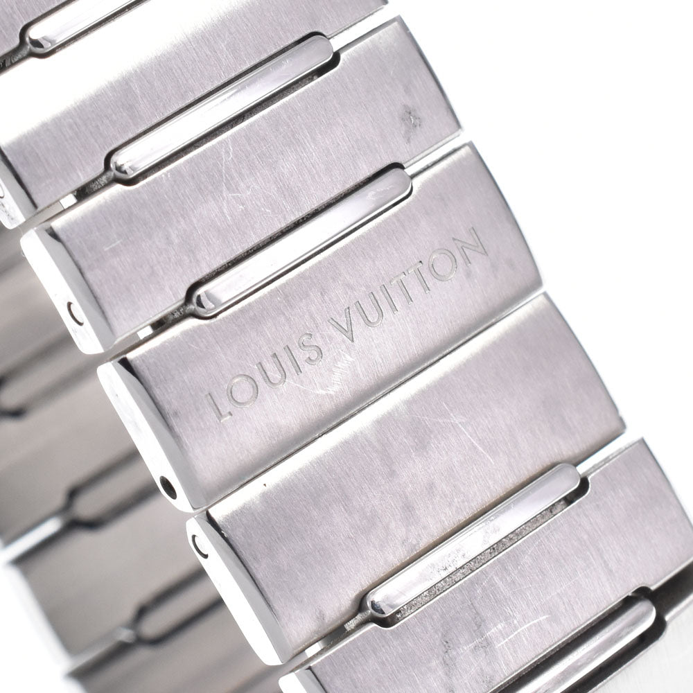 with paper LOUIS VUITTON Tambour W1ST10 Silver Dial Automatic Men's
 Watch R#149324