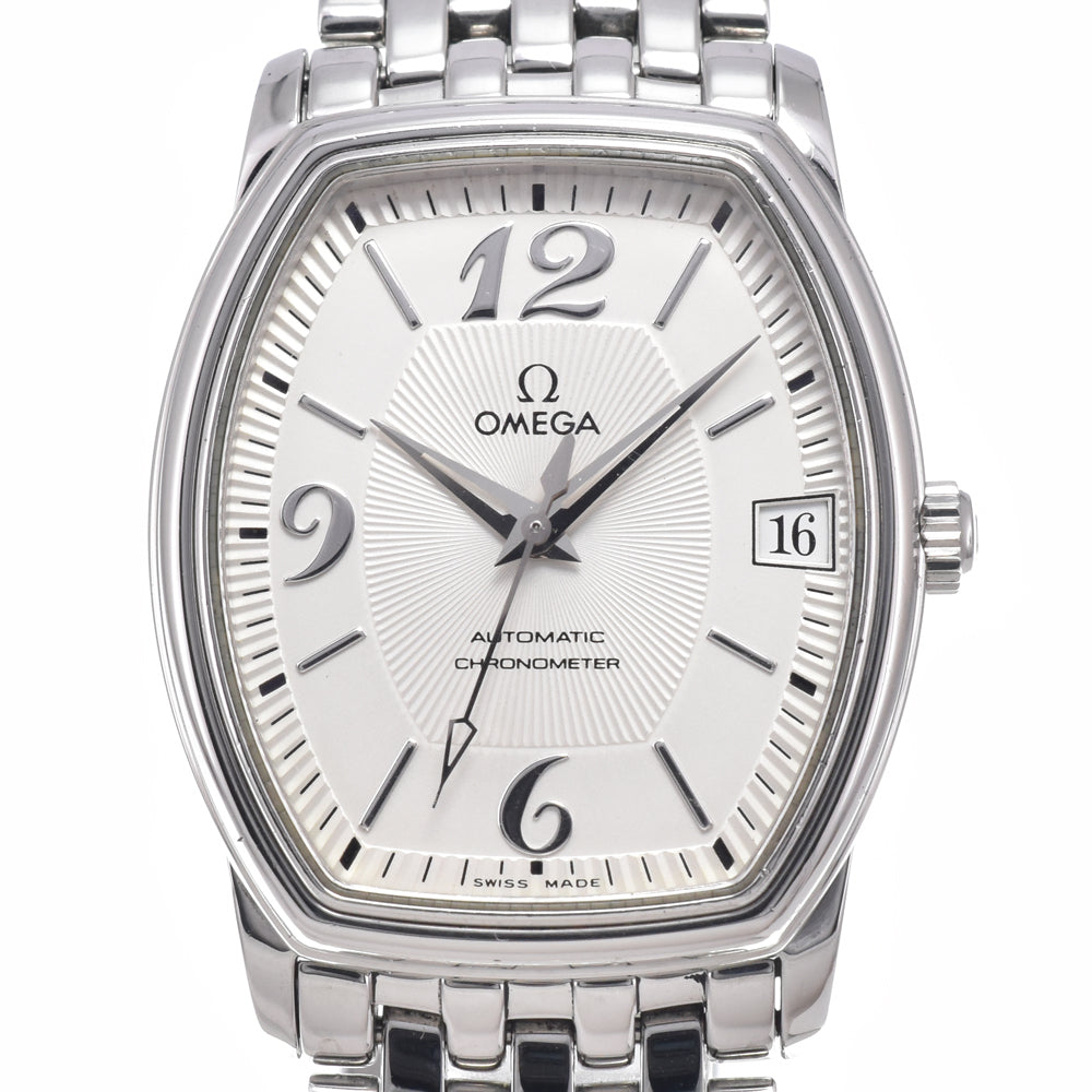 OMEGA De Ville Prestige Tonneau 4503.21 Date Silver Dial Automatic Men's
 Watch R#149329